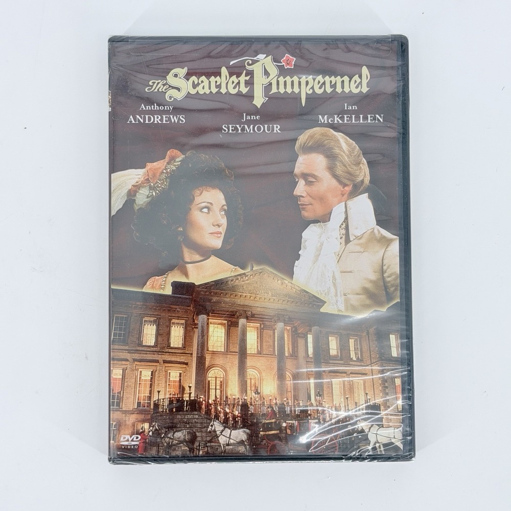 Scarlet Pimpernel DVD Anthony Andrews Jane Seymour Sealed OOP